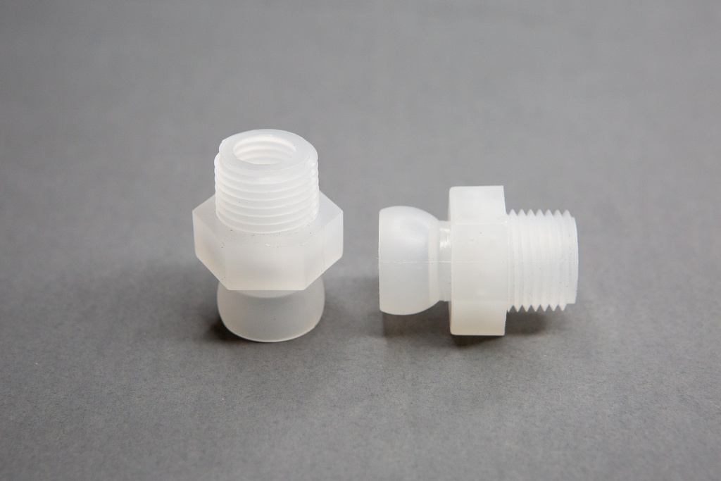 1/2 NPT NAT PP CONN (QTY 50)