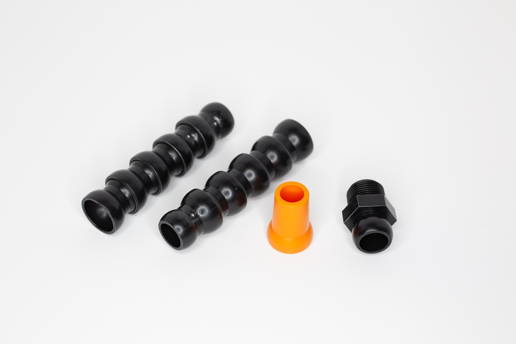 3/4 BLACK/ORANGE HOSE ASSY BSP SET